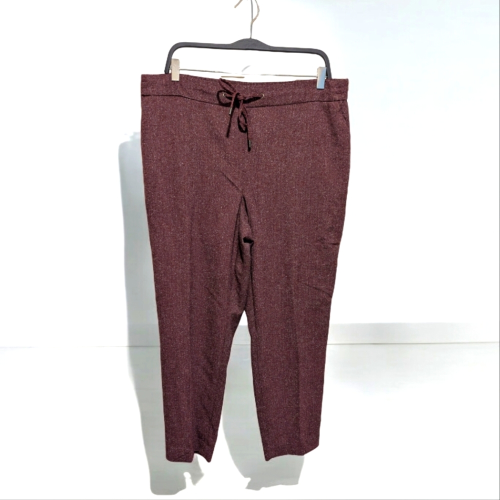 Reitmans Maroon Fleck Pant